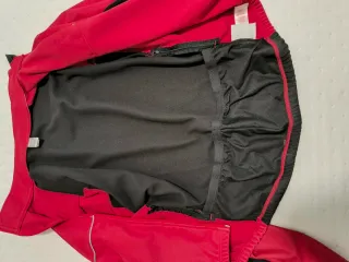Chaqueta Ciclismo Roja y Negra