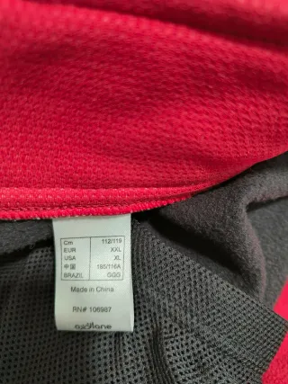 Chaqueta Ciclismo Roja y Negra