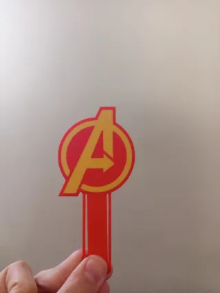 Marcapáginas de los vengadores