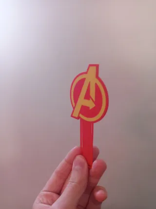 Marcapáginas de los vengadores