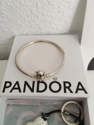 Pulsera y Anillo Pandora Plata