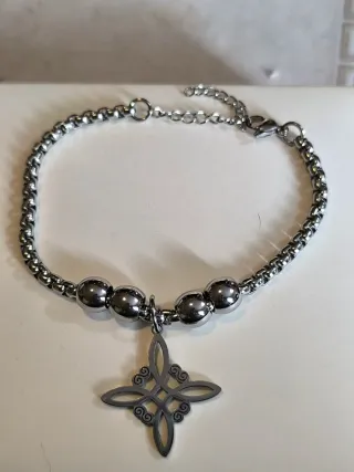 Conjunto Nudo de Brujas Acero Inoxidable