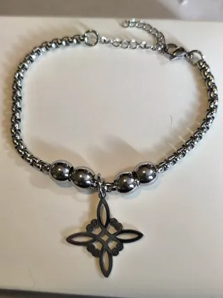 Conjunto Nudo de Brujas Acero Inoxidable