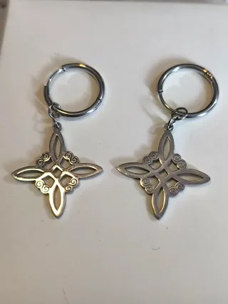 Conjunto Nudo de Brujas Acero Inoxidable