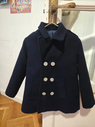 Abrigo infantil azul