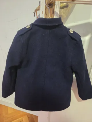 Abrigo infantil azul