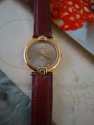 Orologio Bulova Oro e Rosso