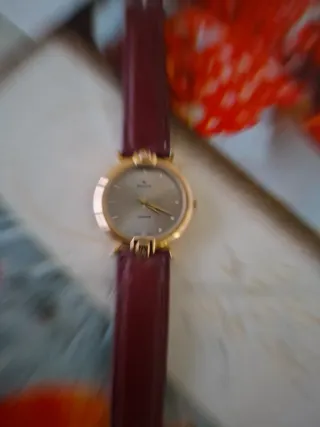 Orologio Bulova Oro e Rosso