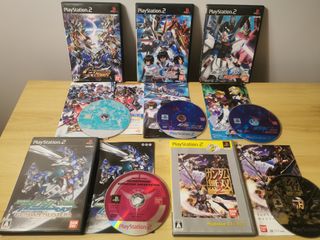 Lote 15 Juegos Gundam PS2/PS3 NTSC-Japonés
