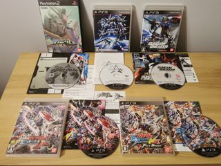Lote 15 Juegos Gundam PS2/PS3 NTSC-Japonés