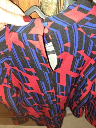 Top Minueto Geométrico Talla M