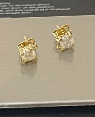 Pendientes Oro 18K Diamantes 1.06 Ct SI1-2/F