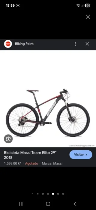 Bicicleta Massi Team Elite MTV 29"
