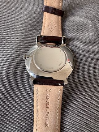 Reloj Fossil Correa Marrón Esfera Negra