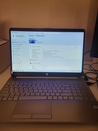 Portátil HP i5 8ª Gen Gris/Plata