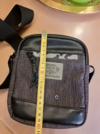 Bandolera Pepe Jeans Negra y Gris