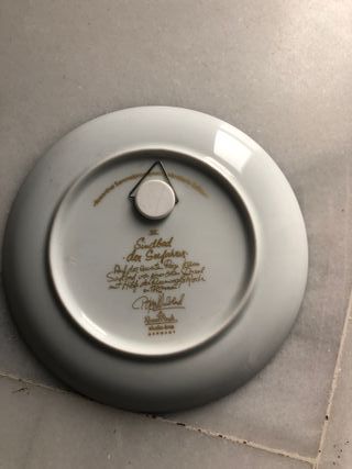 6 Piatti da collezione "Simbad il Marinaio"