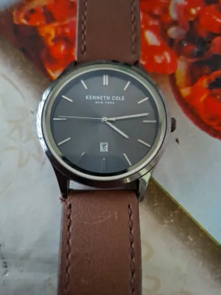 Orologio Kenneth Cole Uomo Marrone Grigio