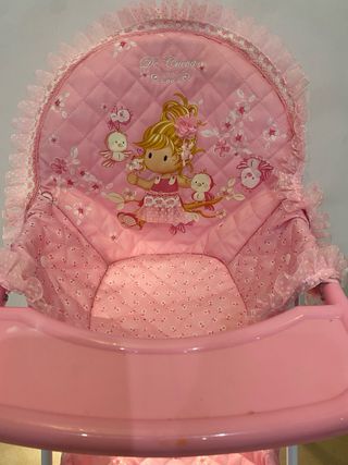 Trona para muñecas Decuevas rosa