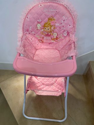Trona para muñecas Decuevas rosa