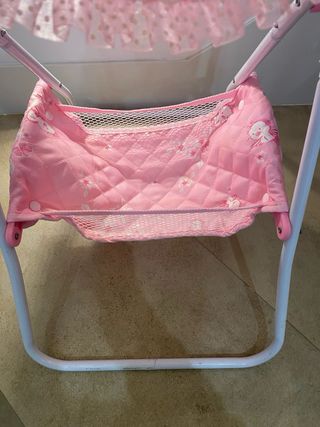 Trona para muñecas Decuevas rosa