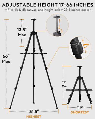 Nicpro Cavalletto Pittura 1 Pezzo ID053