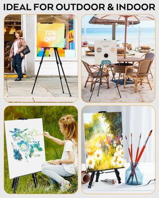 Nicpro Cavalletto Pittura 1 Pezzo ID053