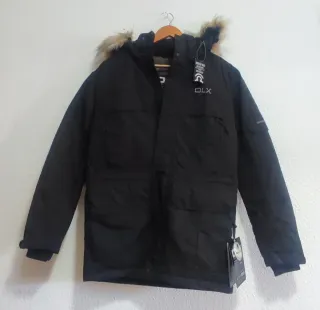 Parka DLX Negra Talla XS - Nueva con etiqueta