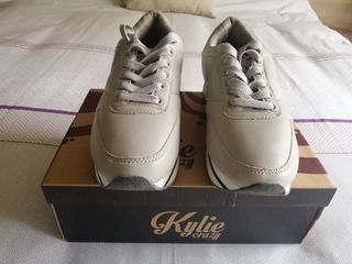 Zapatillas casual mujer grises