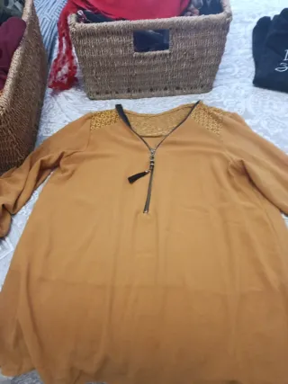 Camisa sin mangas camuflaje verde