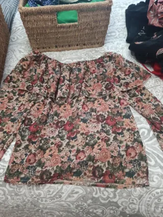 Camisa sin mangas camuflaje verde