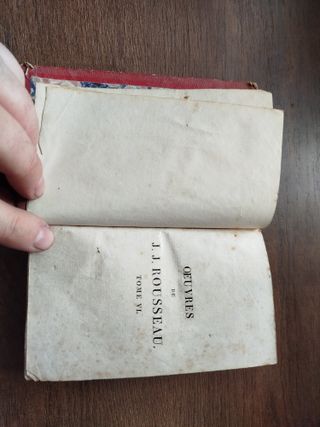 OEUVRES DE J. J. ROUSSEAU, L'ÈMILE. 1, 2, 3