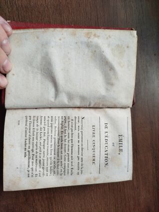 OEUVRES DE J. J. ROUSSEAU, L'ÈMILE. 1, 2, 3