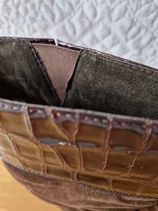 Botas altas marrones