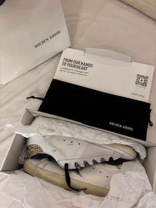Golden Goose Super-star leather upper laminated