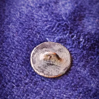 Antiguos botones ( 1 plata) Alfonso XII