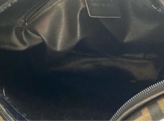 Borsa FF marrone e nera