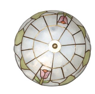 Plafoniera artigianale in madreperla molto rara.