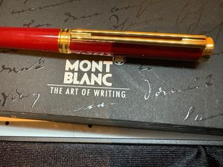 Montblanc Noblesse Oblige Rossa Oro Penna