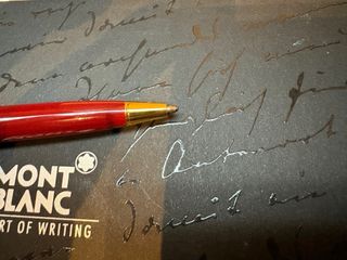 Montblanc Noblesse Oblige Rossa Oro Penna