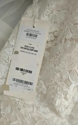 Vestido de Novia Rosa Clara Blanco