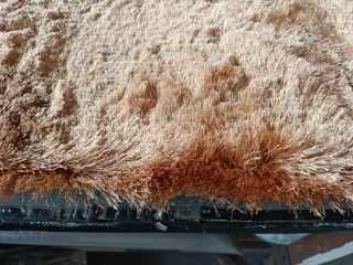 Alfombra polar marrón