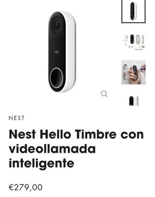 Nest Hello Timbre con videollamada inteligente