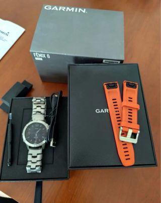 Garmin Fenix 6 Sapphire Gris