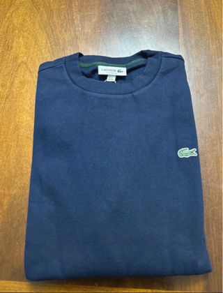Felpa Lacoste Uomo Blu Logo