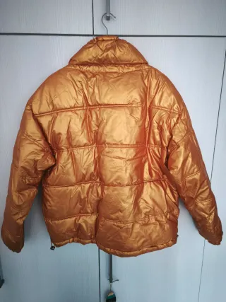 Cazadora invierno dorada