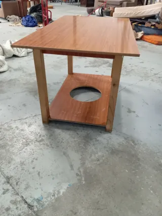 Mesa camilla de madera