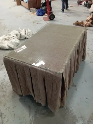 Mesa camilla de madera