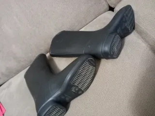 Stivali da equitazione neri per bambina