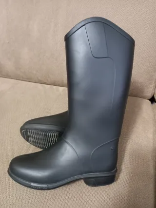 Stivali da equitazione neri per bambina